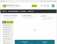 Tablet Screenshot of pacificgsm.com